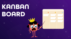 <div>A <strong>Kanban Board</strong> is a simple visual tool that helps you manage work as it moves through different stages of a process. It helps you divide and visualize work into columns such as “To Do,” “In Progress,” “Done”, etc.<br><br>Each piece of work is written on a card. As work progresses, the card moves from one column to the next. It helps every stakeholder see what needs to be done, what’s in progress, and what’s finished at a single glance.<br><br>By making work visible and limiting how much is “In Progress” at any time, it helps teams stay focused, avoid overload, and think more clearly about how work is actually getting done.</div> image