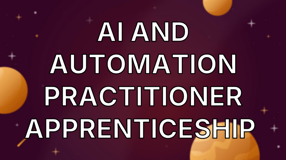AI and automation practitioner apprenticeship  image