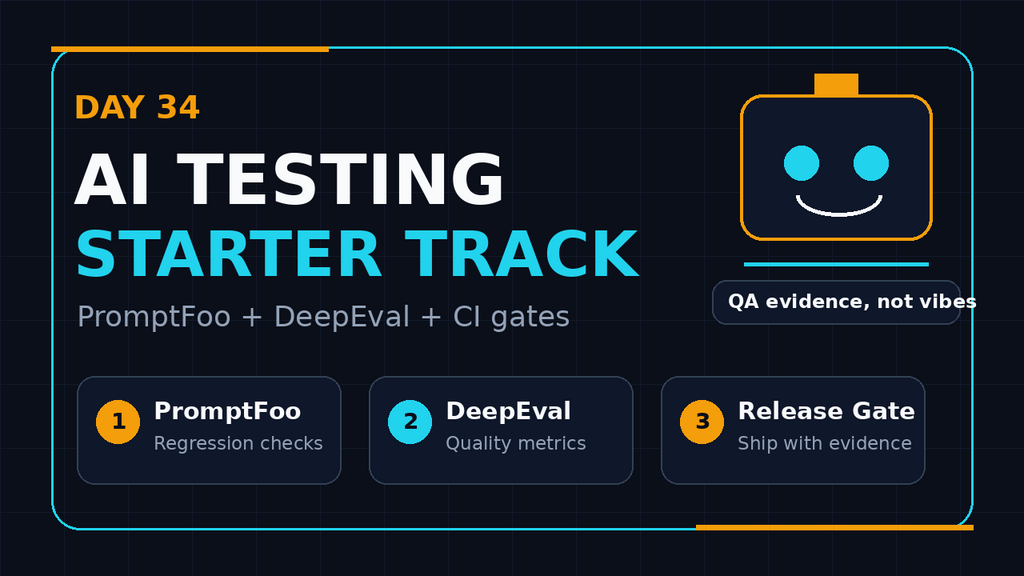 AI Testing Starter Track for QA Teams image image