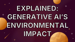 Explained: Generative AI’s environmental impact image