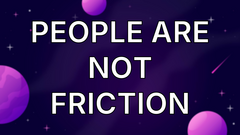 People are not friction image