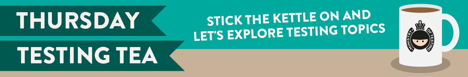 Thursday Testing Tea banner image