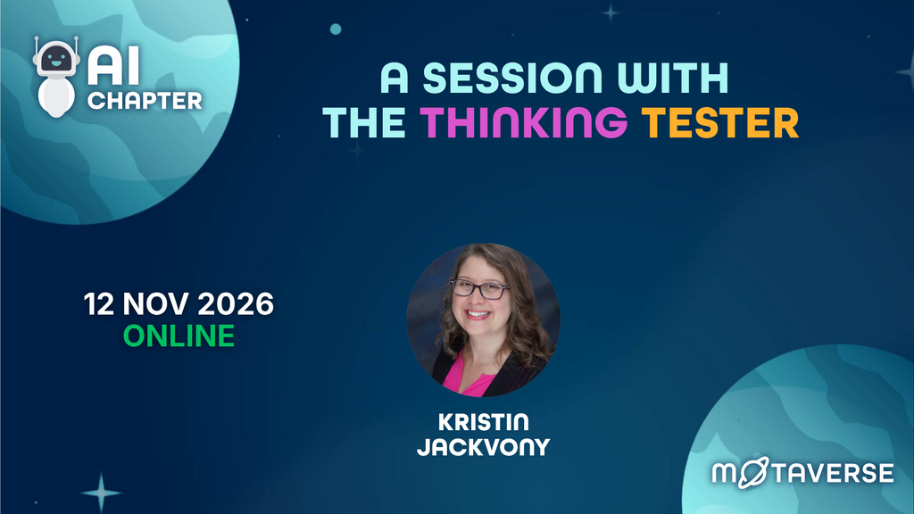 Session with The Thinking Tester (TBC) banner image