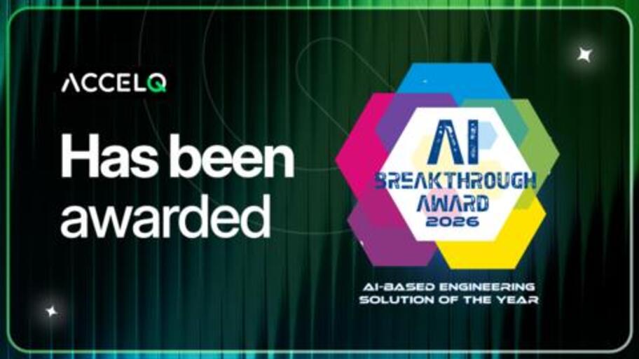 ACCELQ Named ‘AI-Based Engineering Solution of the Year’ in the 9th Annual AI Breakthrough Awards 2026 image