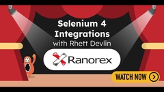 Learn about the Selenium 4 integrations with Ranorex image