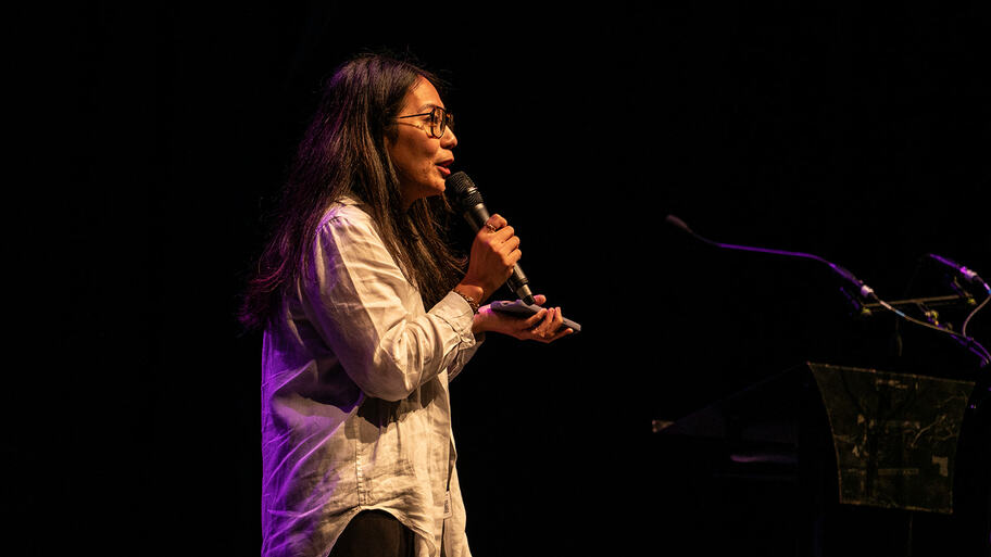 Marie Cruz on the MoTaCon Stage  image