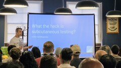 Costa Giannakopoulos introduced the term and concept of subcutaneous testing, an approach that sits just beneath the UI layer to test application logic directly.

He shared examples using PactumJ... image