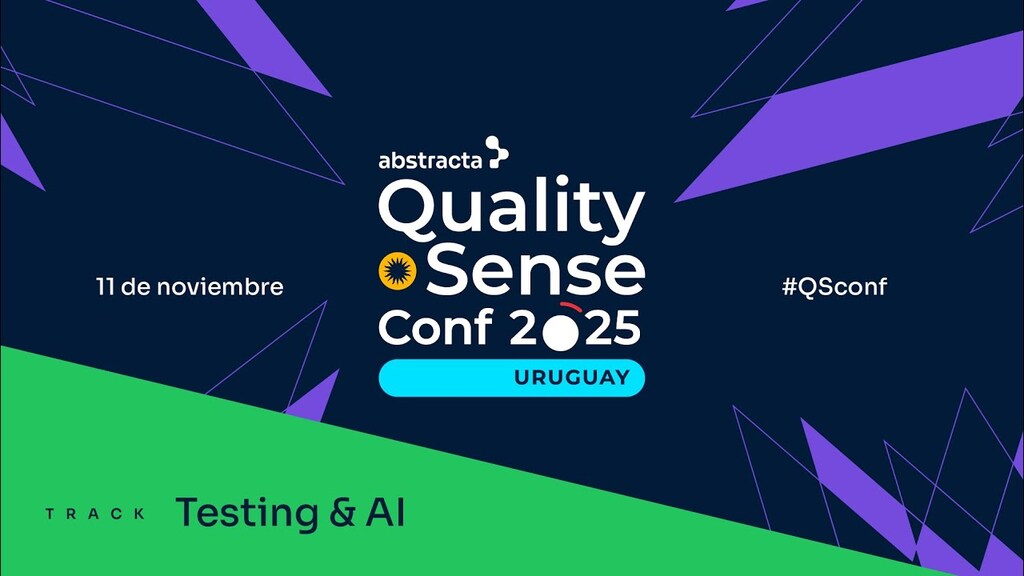 Quality Sense Conf 2025 - Track Testing & AI image