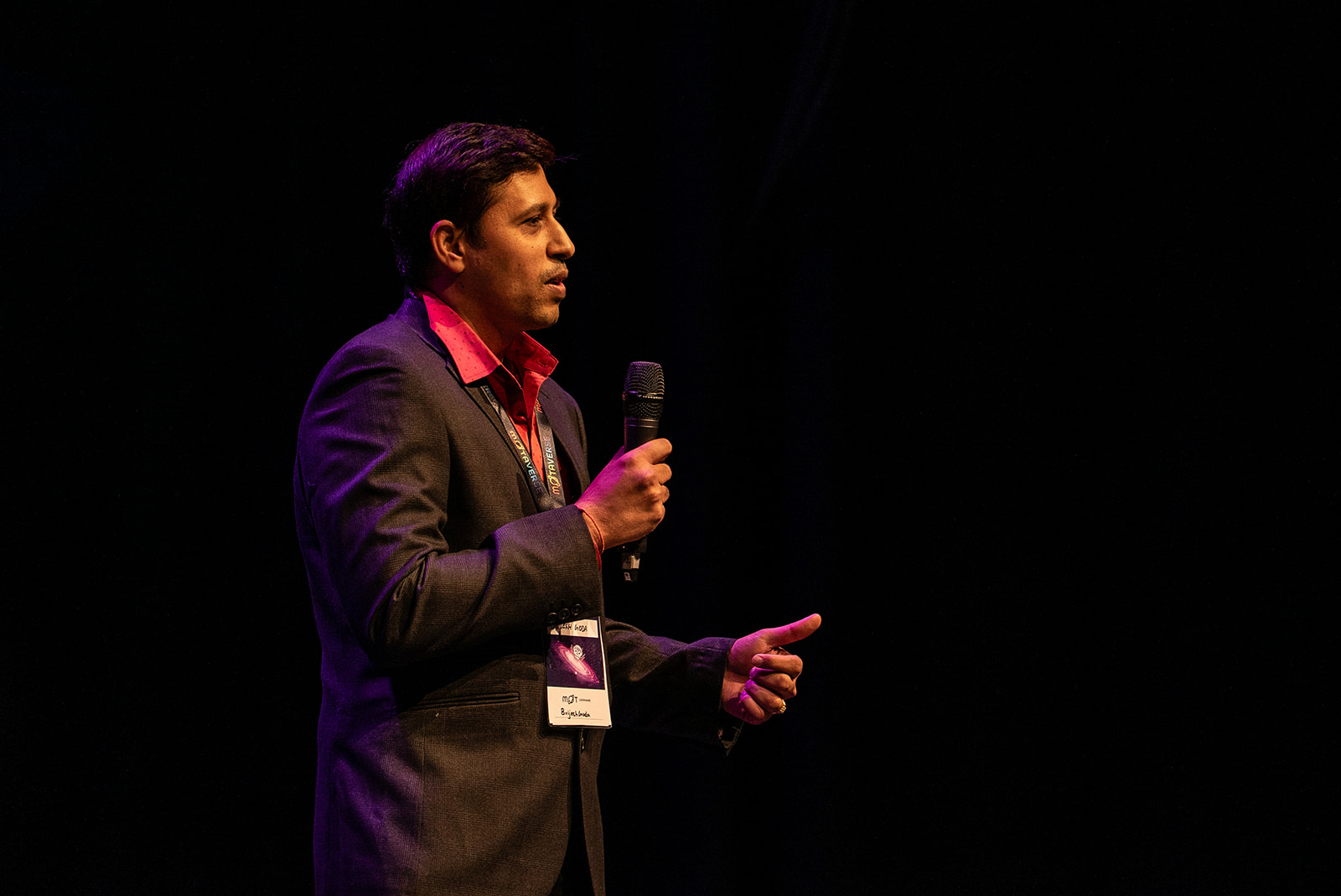 Brijesh Goda on the 99 second stage at MoTaCon