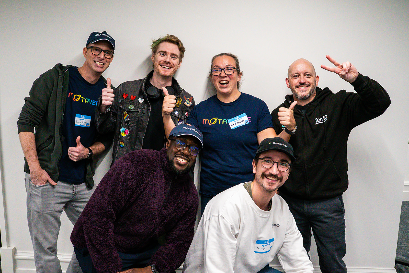 A great group photo shot at MoT London.

With Simon Tomes, Luke Lattimer, Rosie Sherry, Stu Day, Eamon Droko and George Wells.