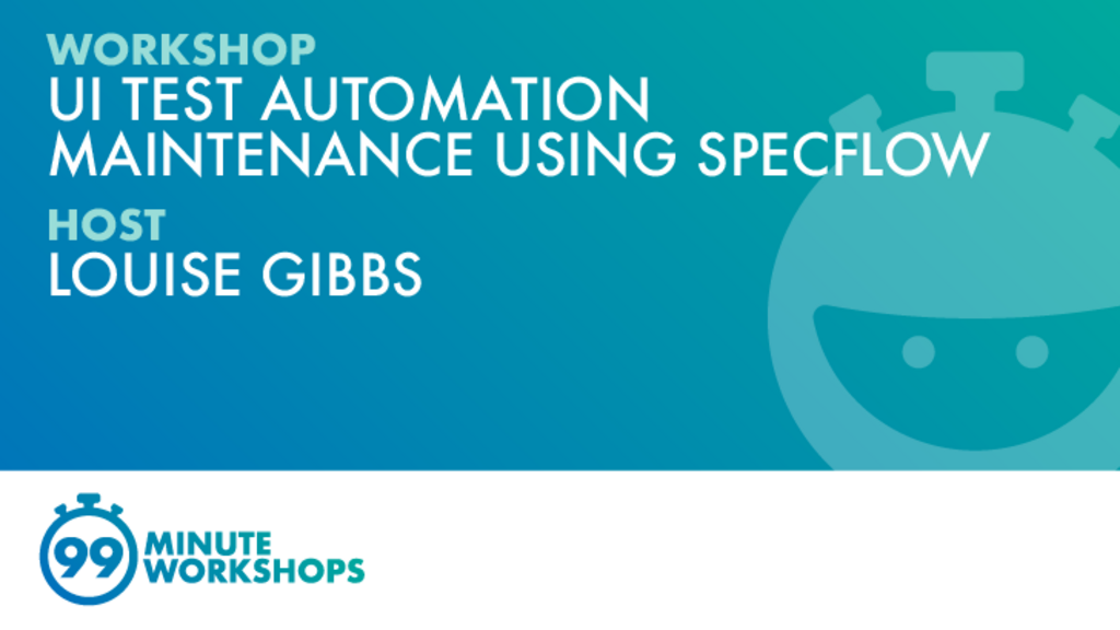 UI Test Automation Maintenance Using SpecFlow banner image