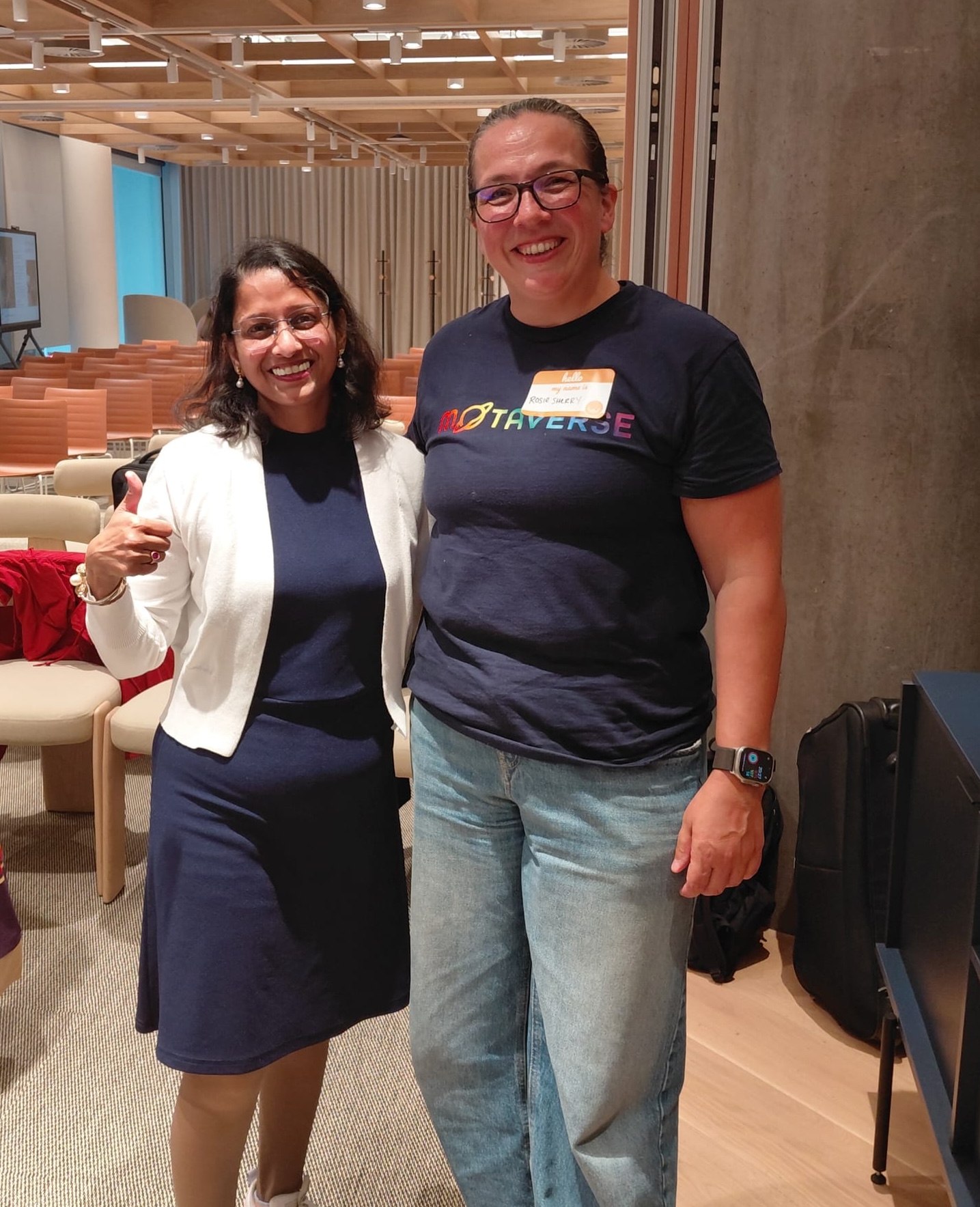 Always Great to meet Rosie - Founder of MoT image