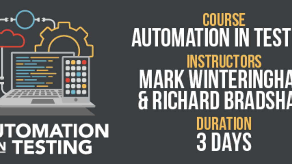 Automation in Testing - Chicago banner image