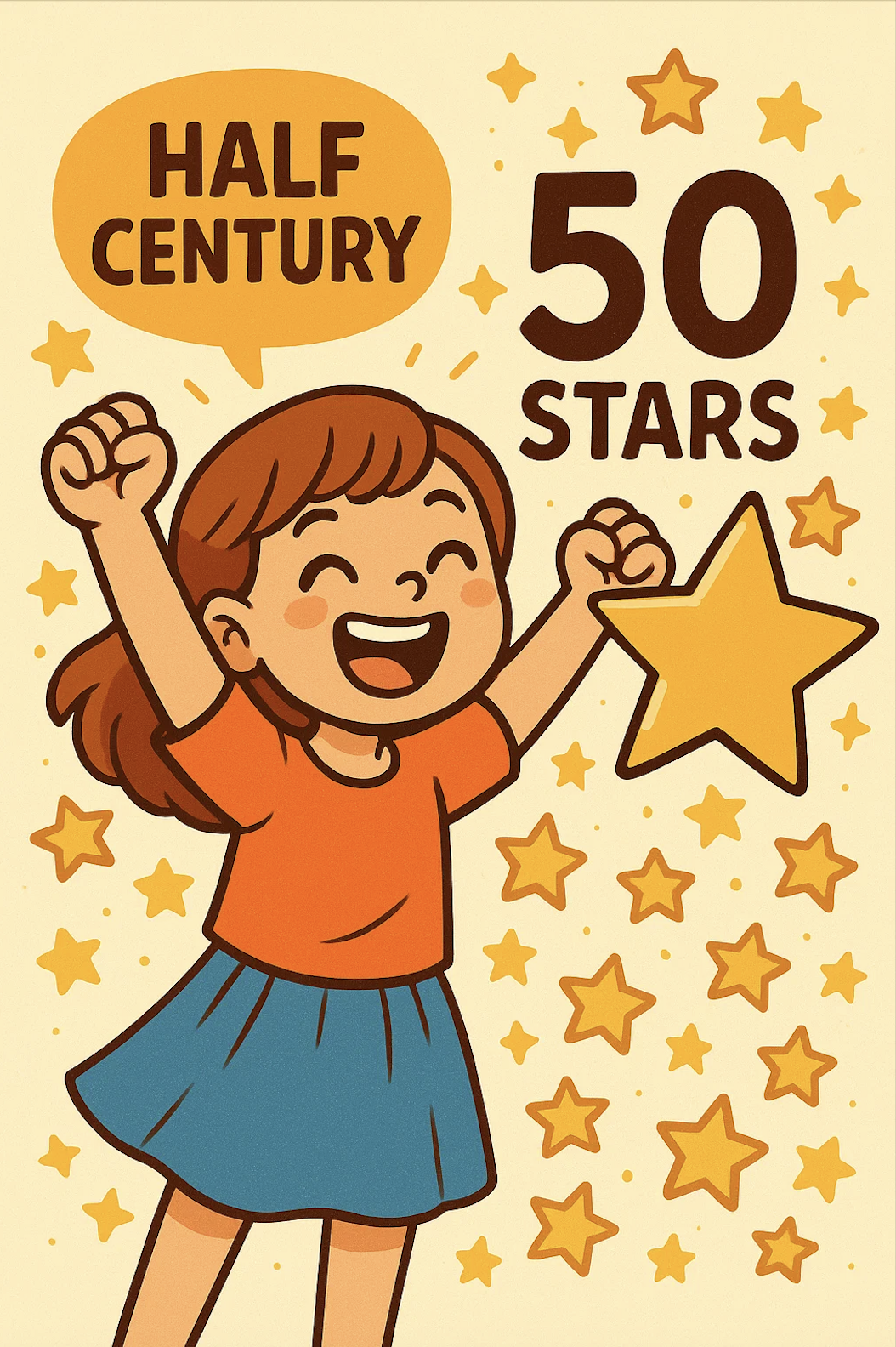 Half Century done - 50 Stars