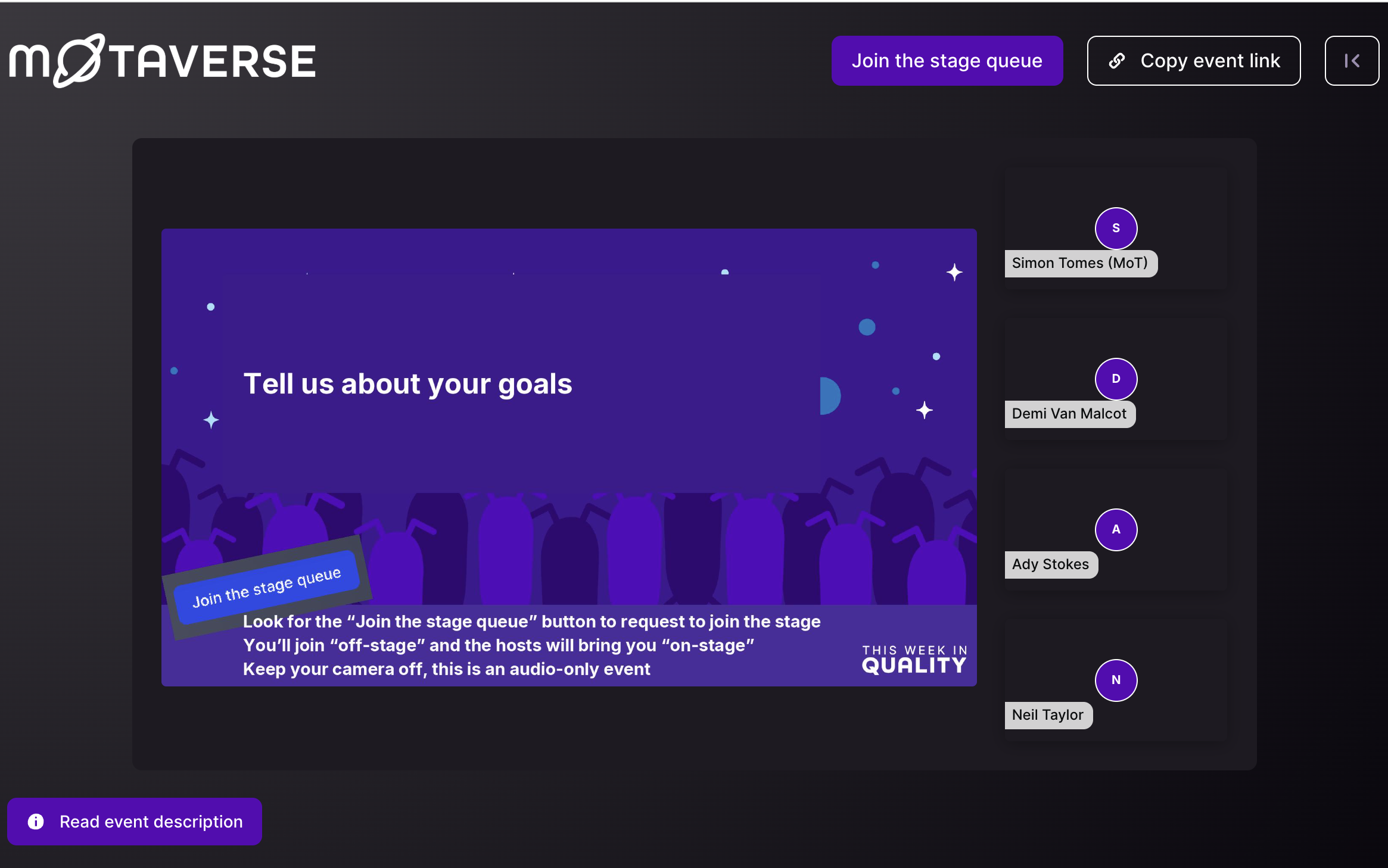 2026 Goal setting and sharing  - TWiQ Episode-119