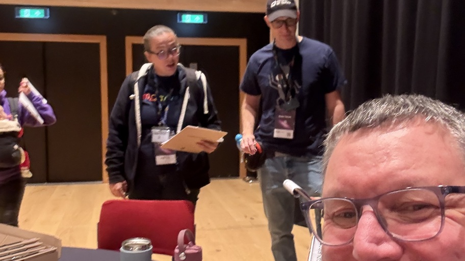 Early start for the event team image