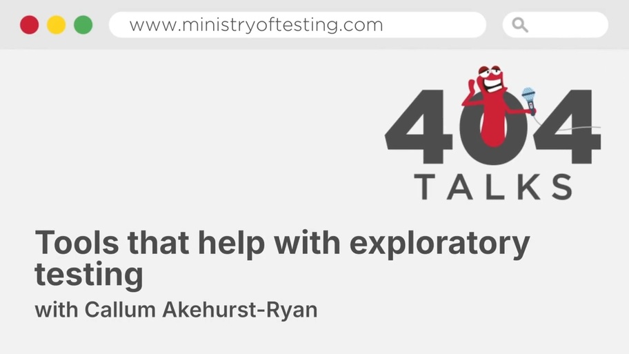 Tools to help you with exploratory testing image