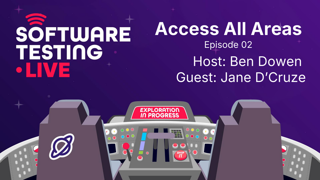 Software Testing Live: Episode 02: Access All Areas image