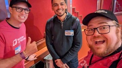 Simon Tomes, Ashutosh Mishra and Ben Dowen image