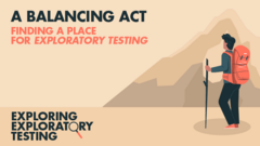 Learn how Elizabeth Zagroba balanced exploratory testing with other testing activities image