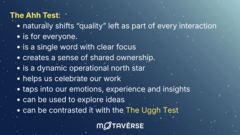 The Ahh Test Summary image