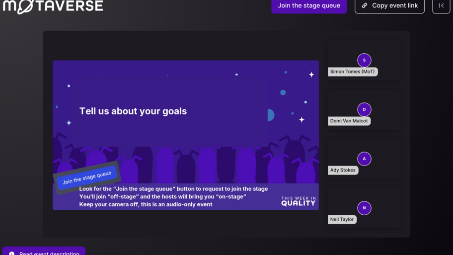 2026 Goal setting and sharing  - TWiQ Episode-119 image