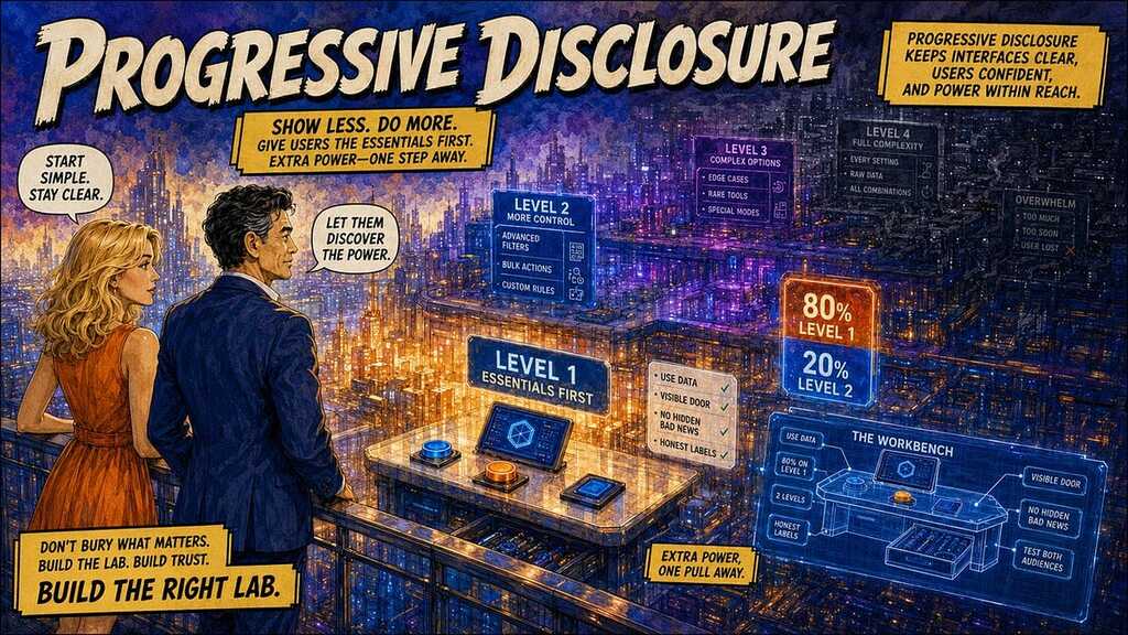 Progressive Disclosure: From Training Wheels to Week-Long AI Agents image image