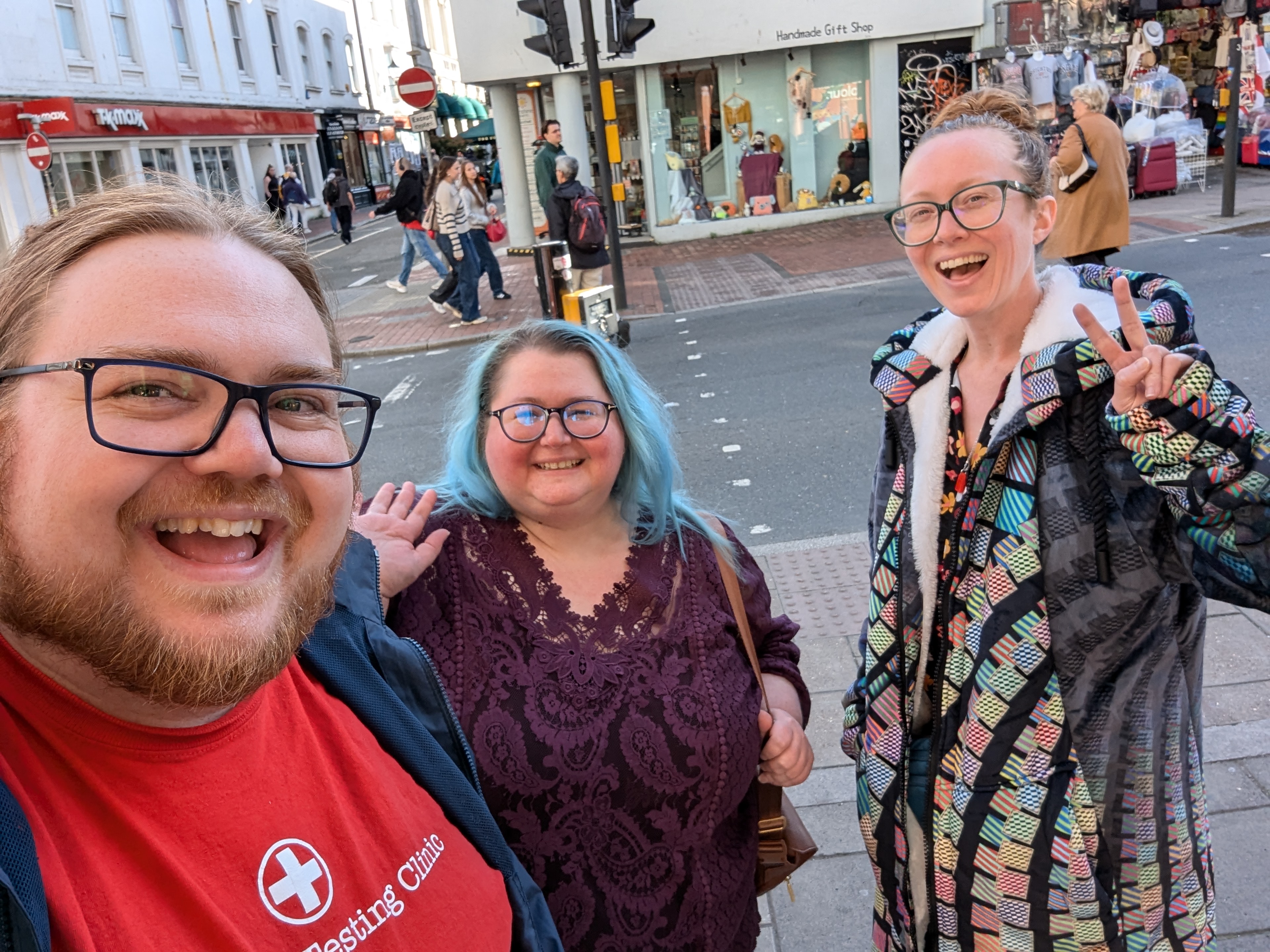 Ben Dowen, Jenna Charlton and Karen Todd