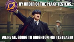 📌 Testers unite!
By order of the Peaky Testers, we’re heading to Brighton for TestBash ⭐ image