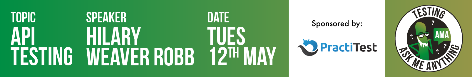 Testing Ask Me Anything - API Testing - Hilary Weaver-Robb banner image