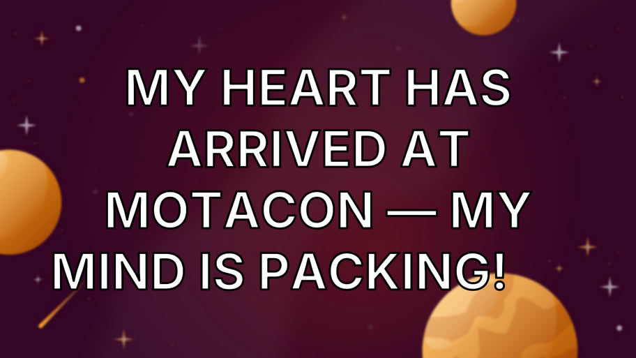 My Heart Has Arrived at MoTaCon — My Mind Is Packing! 😄💜 image