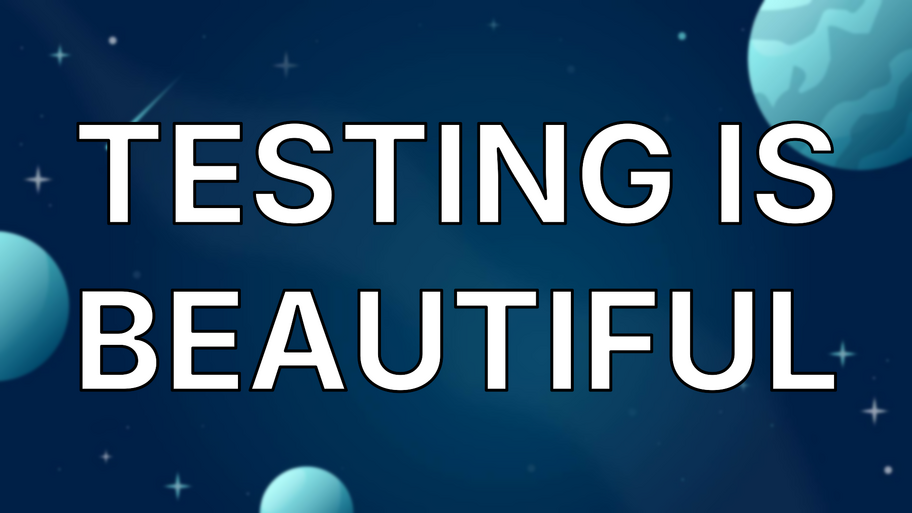 Testing is Beautiful image