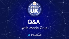 ReTestBash UK 2022: Live Q&amp;A with Marie Cruz image