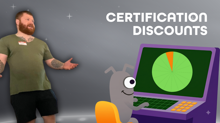 Certification discounts image