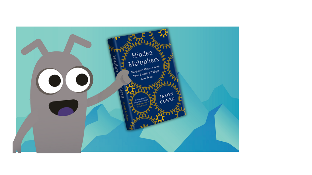 Bug holding the 'Hidden Multipliers' book. image