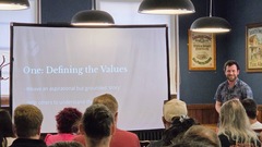 Chris Briggs gave the first outing of his talk "The Good, The Right, and The Fitting at Leeds Testing Atelier," a session on moral philosophy in software testing.

He introduced ethical concepts ... image
