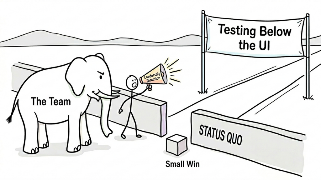 A small step forward image image