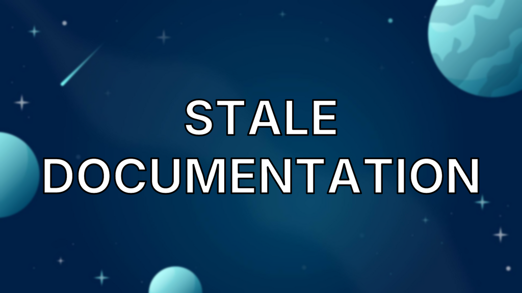 Stale Documentation image