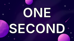 One Second image