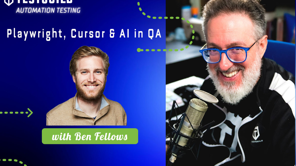 Playwright, Cursor & AI in QA with Ben Fellows image