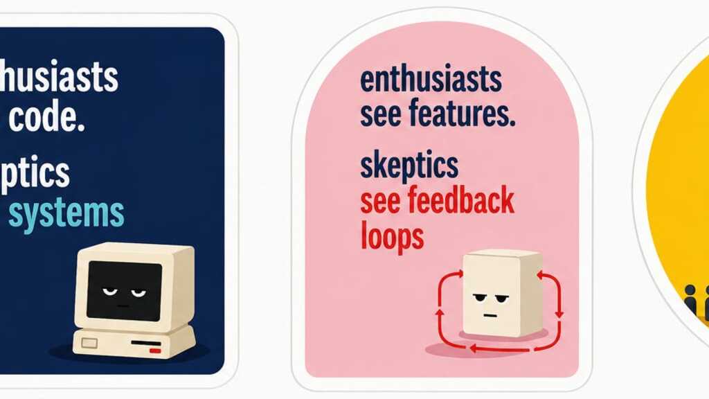 AI enthusiasts are in a race against time, AI skeptics are in a race against entropy image image