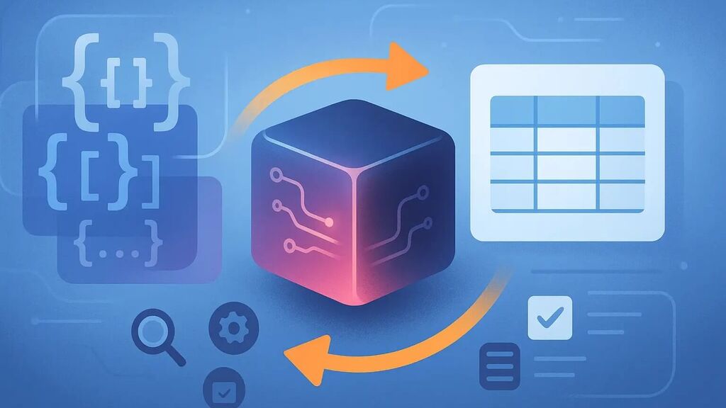 aqua JSON to CSV Converter: Easy Data Transformation image