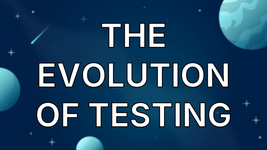 The evolution of testing image