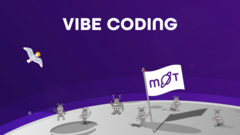 <blockquote>
<strong>Vibe coding</strong> is where you use an LLM or, like, AI based tool to write the code for you.<br><br>But rather than writing any code for yourself, you completely give over. And, basically, what you do is you just keep asking more and more times for the LLM. So if it doesn't work the way you want, you don't read the code.<br><br>You just keep talking about talking back to the LLM.<br><br>And, you just you just keep, like, if there's an error, you just feed it straight back in. No context, just give it the error.</blockquote> image