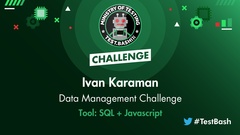 Data Management Challenge - Ivan Karaman using SQL and JavaScript image