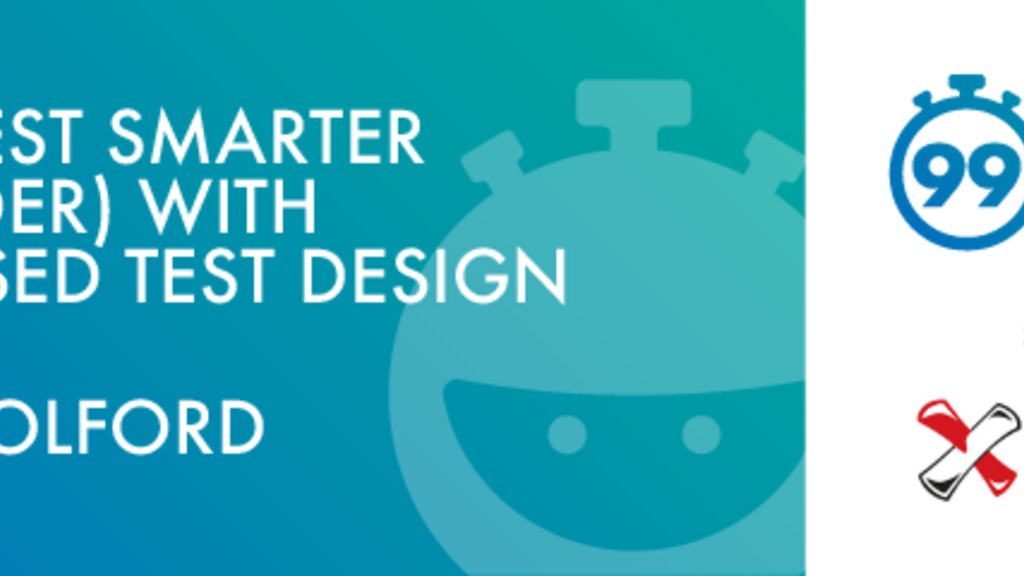 How to Test Smarter (Not Harder) with Model-Based Test Design banner image