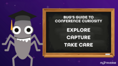 I love going to tech conferences.

I keep an open mind and fill my brain with ideas.

I plan my day and don’t plan. Either works.

I check to see if it’s ok to speak to someone who is by them... image