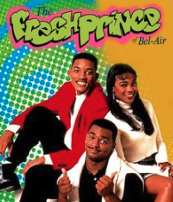 The Fresh Prince of Bel-Air TV poster with Will, Carlton, and Ashley  image