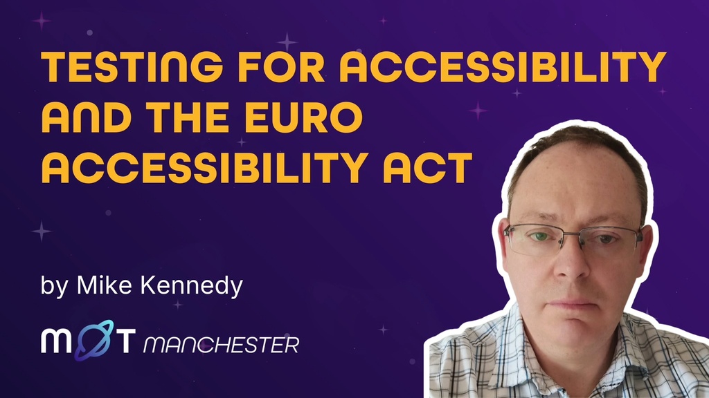 Testing for Accessibility and the Euro Accessibility Act image