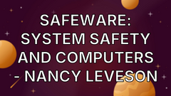 Safeware: system safety and computers - Nancy Leveson image